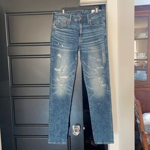 NWT American Eagle 32/34 Cozy Airflex Jeans